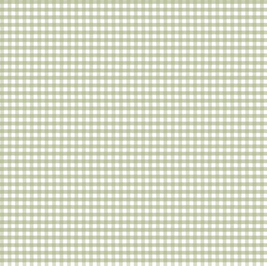 Wallpaper, green, fabric imitation, 8393, Blooming Garden 2, Parato by Cristiana Masi