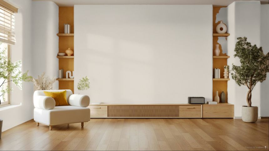 Wallpaper, beige, fabric imitation, 8396, Blooming Garden 2, Parato by Cristiana Masi