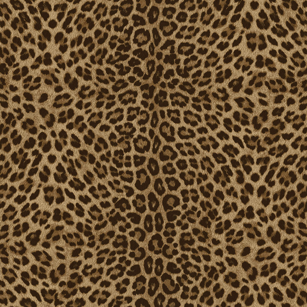 Wallpaper, brown, gold, imitation leopard skin, Z81029, Philipp Plein 2, Zambaiti Parati