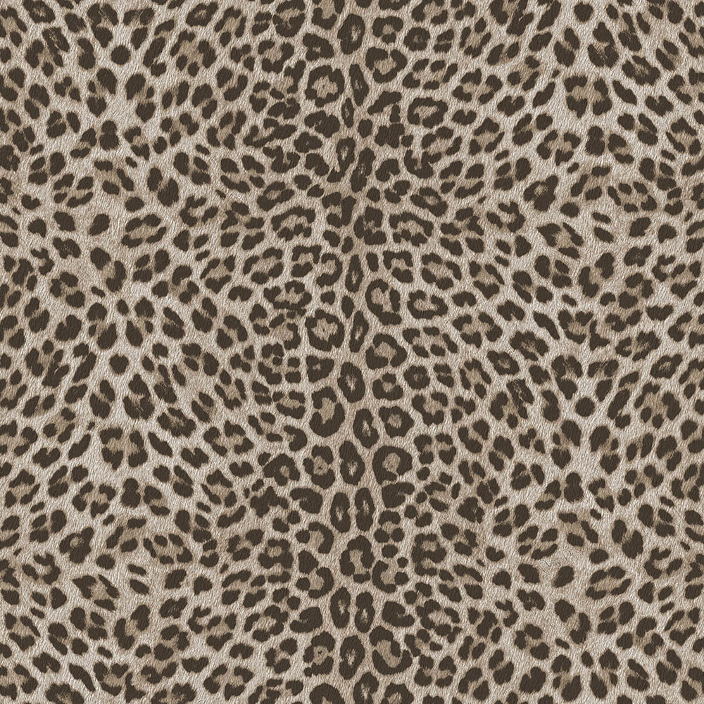 Wallpaper, beige, brown, imitation leopard skin, Z81028, Philipp Plein 2, Zambaiti Parati