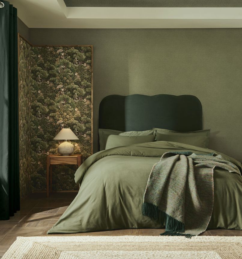 Wallpaper, green, leaves, monkeys, 142310, Jaipur, Graham Brown Premium