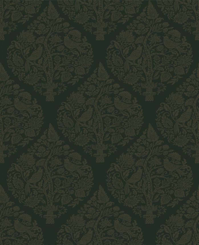 Wallpaper, green-gold, ornaments, 142058, Allurium, Graham Brown Premium