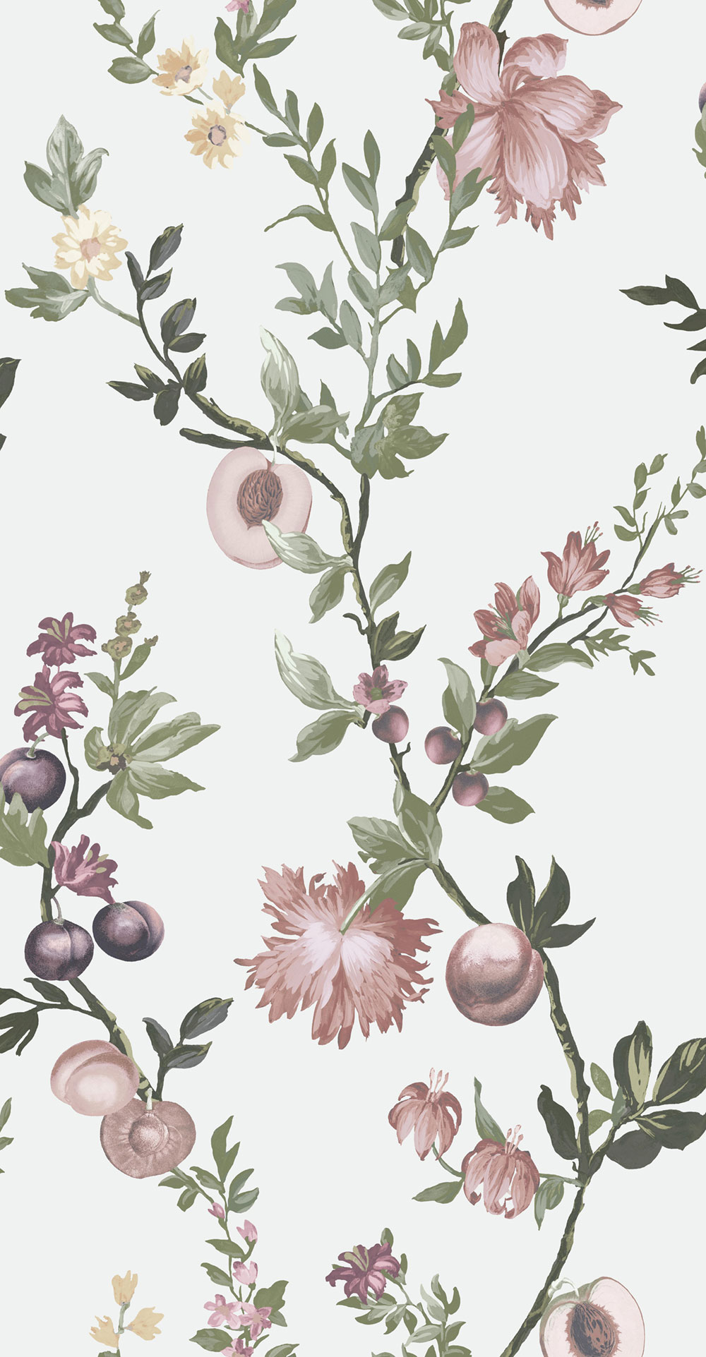 Wallpaper, branches, flowers, 142339, Allurium, Graham Brown Premium
