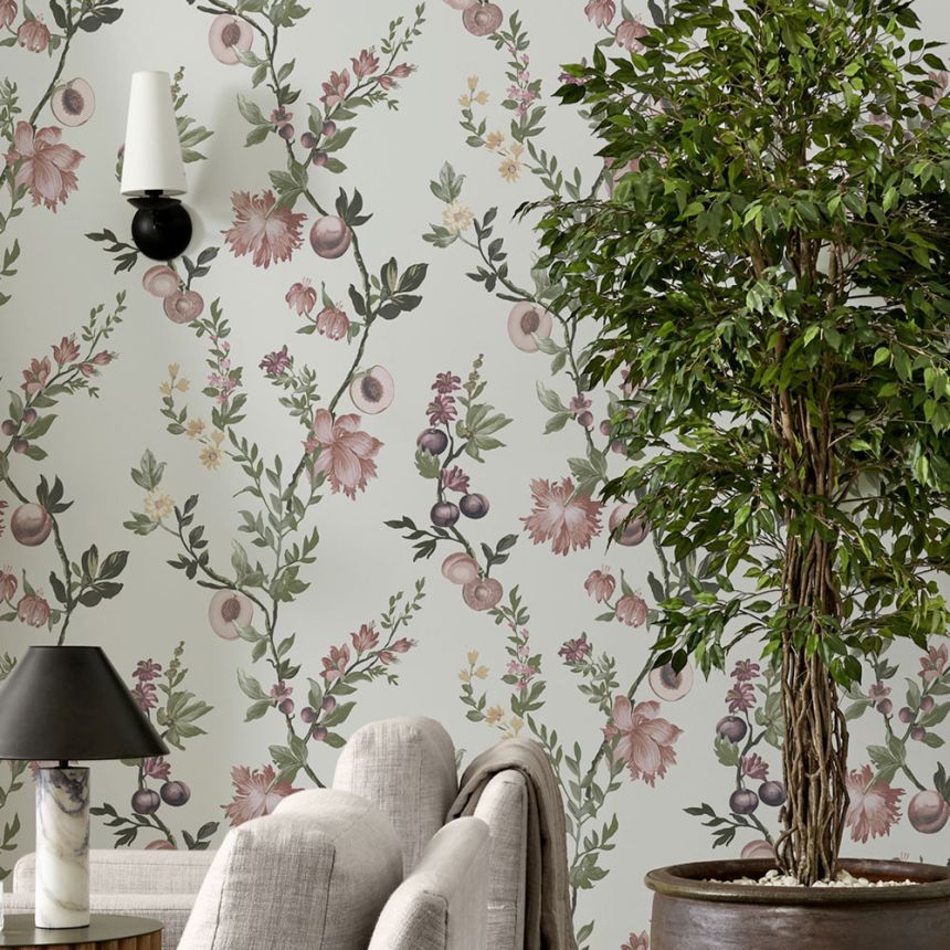 Wallpaper, branches, flowers, 142339, Allurium, Graham Brown Premium