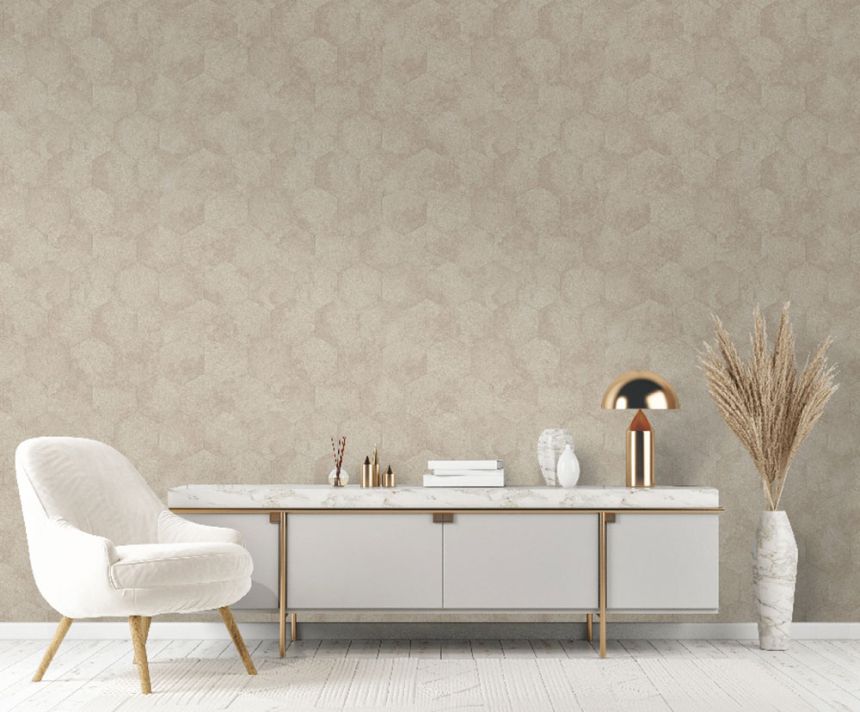 Wallpaper, beige, velvet imitation, Z81023, Philipp Plein 2, Zambaiti Parati