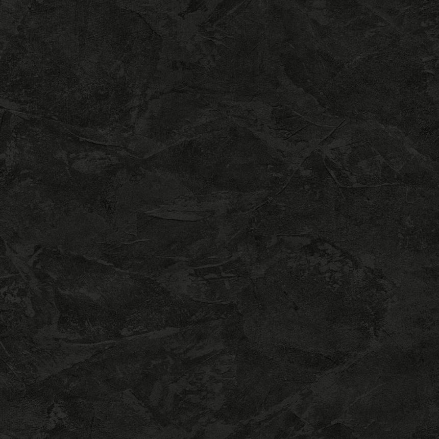 Wallpaper, black, imitation stucco plaster, Z81003, Philipp Plein 2, Zambaiti Parati