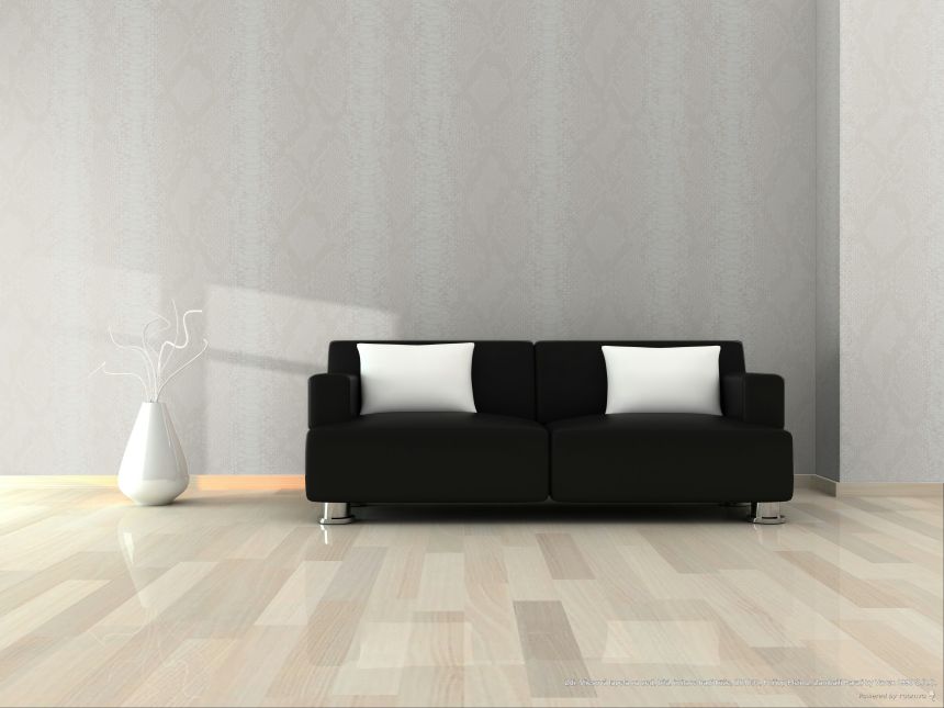 Wallpaper, white, imitation snake skin, Z81033, Philipp Plein 2, Zambaiti Parati