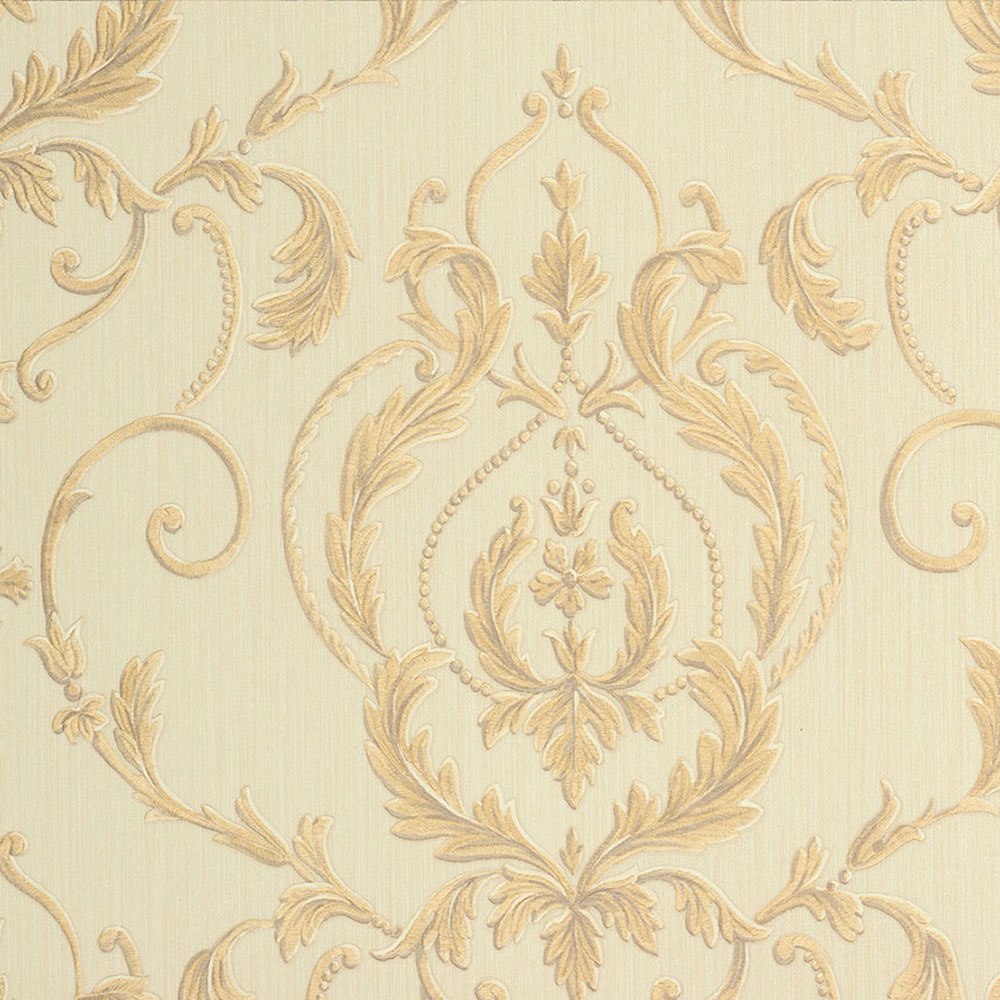 Luxury vinyl wallpaper 47522, Baroque pattern, Ornamenta, Limonta