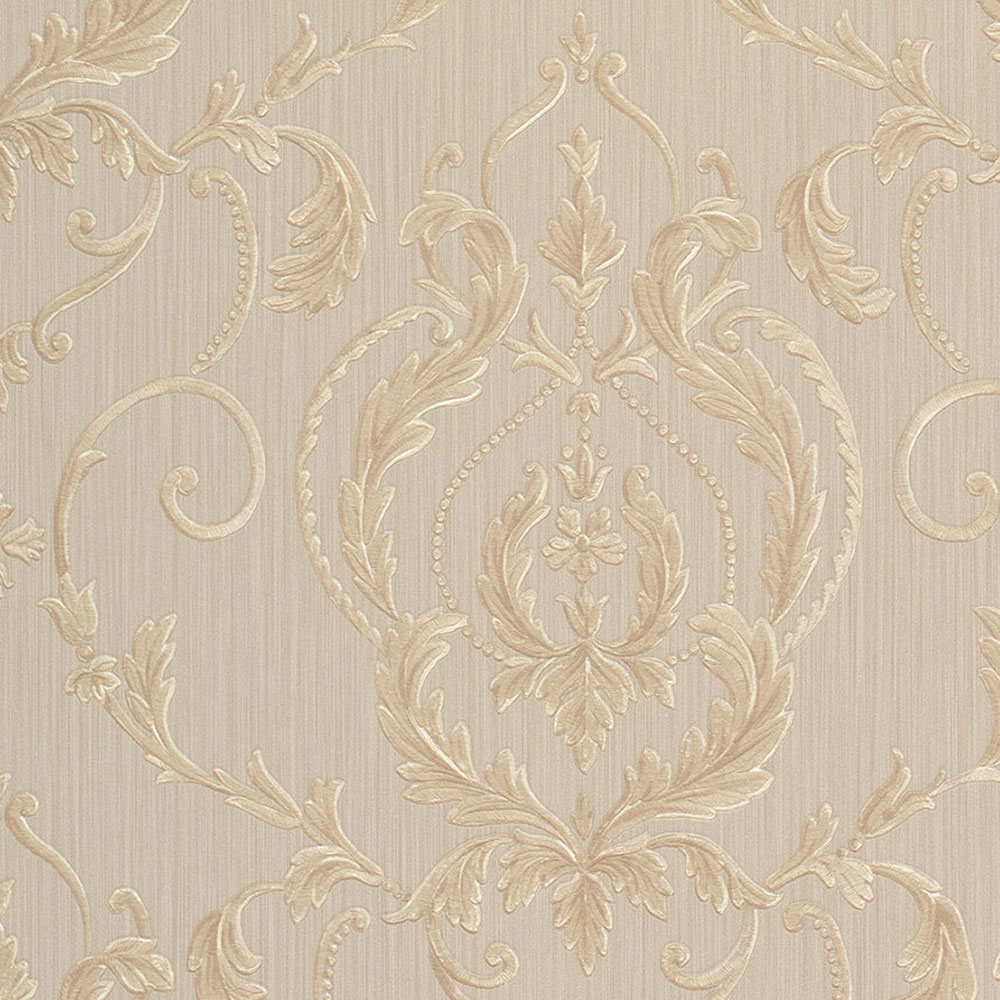 Luxury vinyl wallpaper 47521, Baroque pattern, Ornamenta, Limonta
