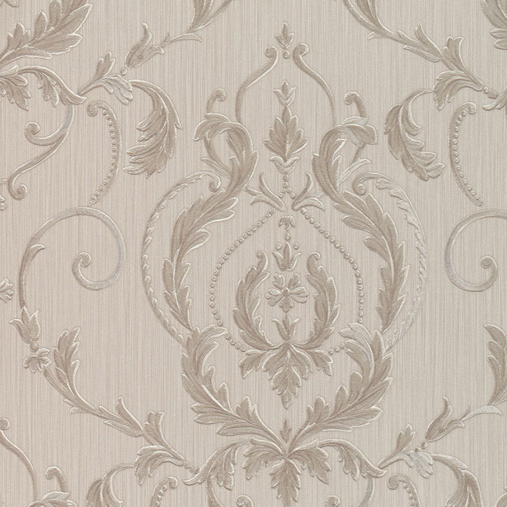Luxury vinyl wallpaper 47507, Baroque pattern, Ornamenta, Limonta