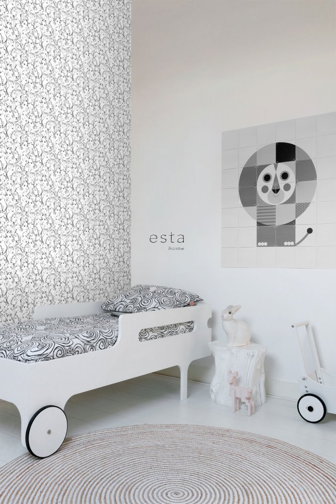 Non-woven wallpaper 138867, FAB, Esta