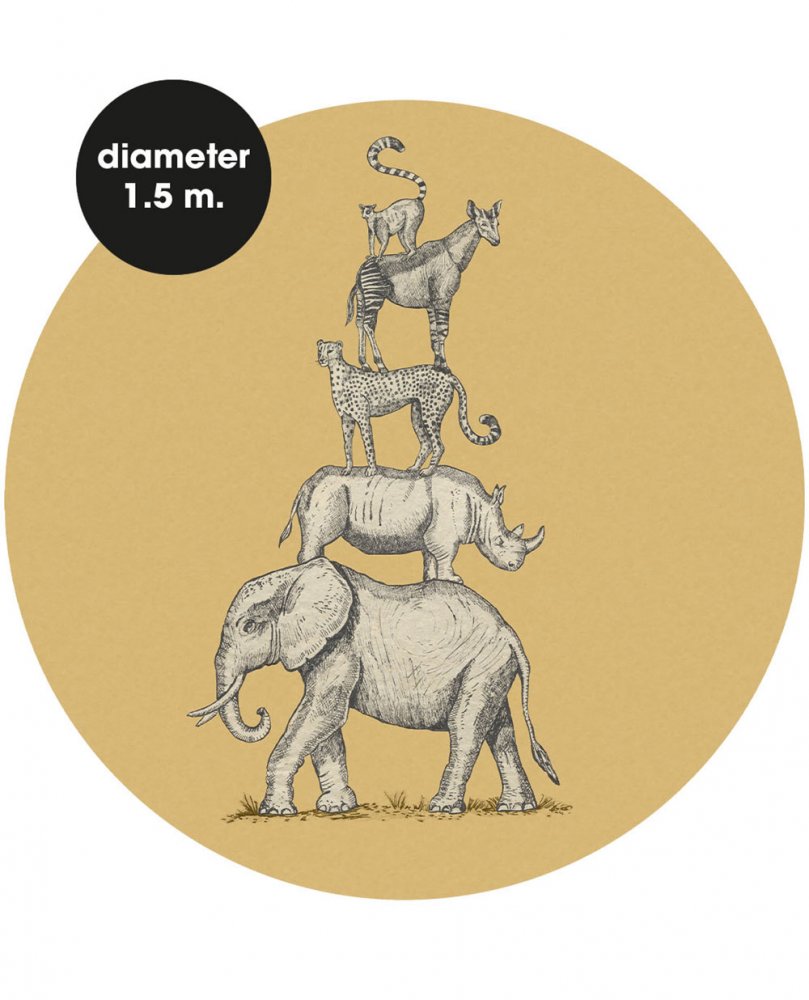 Self-adhesive circle wallpaper 309125, 150cm, Wallpower Favorites, Eijffinger