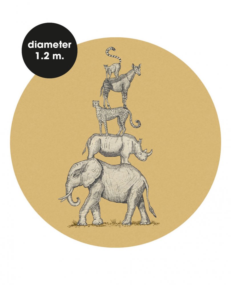 Self-adhesive circle wallpaper 309124, 120cm, Wallpower Favorites, Eijffinger