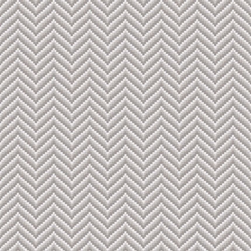 Geometric wallpaper, grey, 7778, Agora, Parato by Cristiana Masi