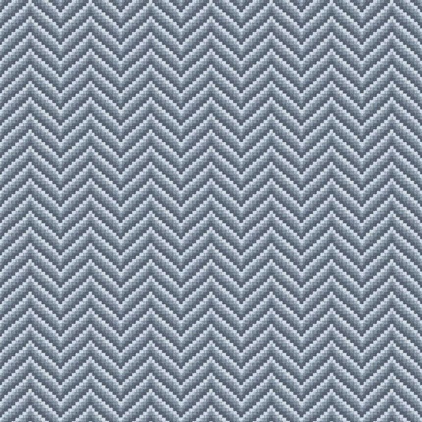 Geometric wallpaper, blue, 7779, Agora, Parato by Cristiana Masi