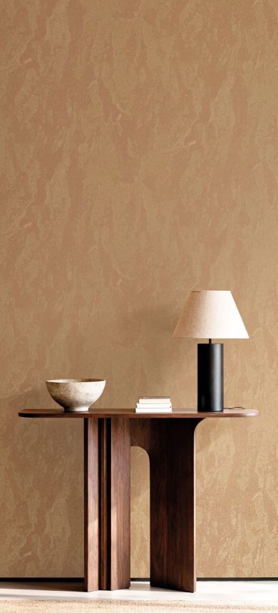 Luxury wallpaper, bronze, marble imitation, 7783, Agora, Pigmenta, Parato by Cristiana Masi
