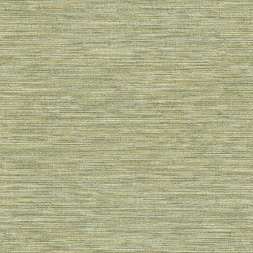 Wallpaper, green, ochre, fabric imitation, 5885, Jaipur, Pigmenta, Parato by Cristiana Masi