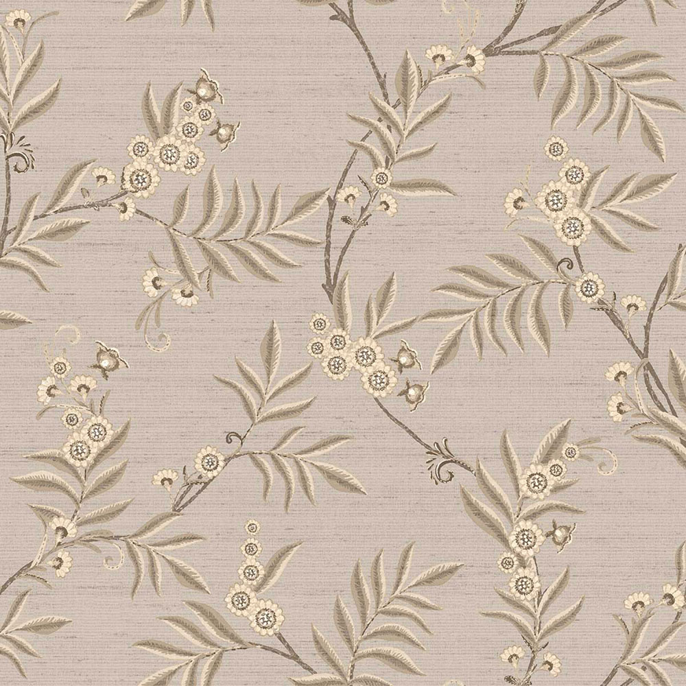 Wallpaper, grey, beige, flowering branches, 7709, Agora, Parato by Cristiana Masi