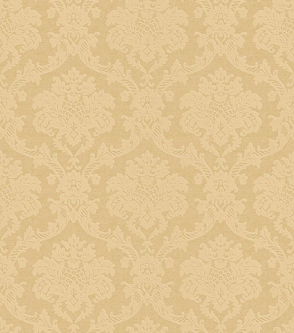 Wallpaper, beige, damask pattern, 7724, Agora, Parato by Cristiana Masi