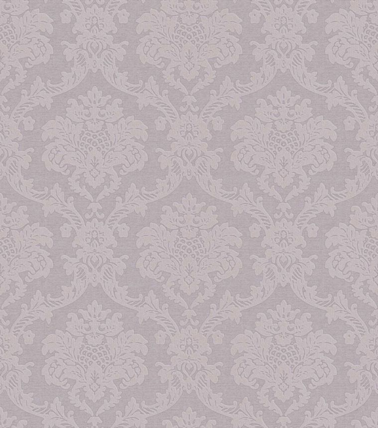 Wallpaper, purple, damask pattern, 7728, Agora, Parato by Cristiana Masi