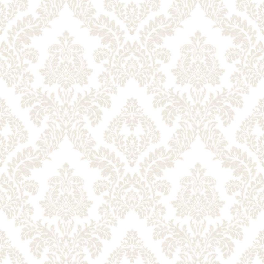 Wallpaper, cream, damask pattern, 7740, Agora, Parato by Cristiana Masi