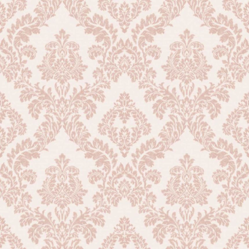 Wallpaper, pink, damask pattern, 7744, Agora, Parato by Cristiana Masi