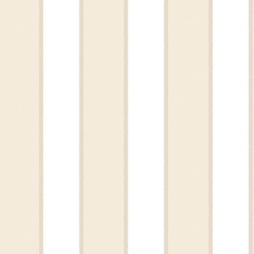 Wallpaper, beige-cream, stripes, 7752, Agora, Parato by Cristiana Masi