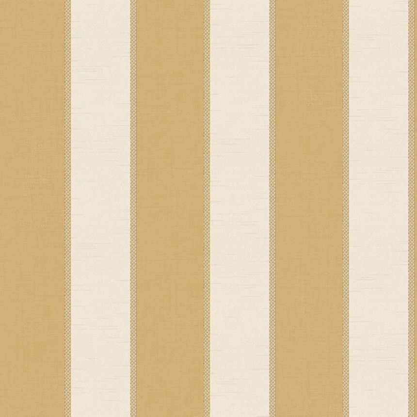 Wallpaper, gold-grey, stripes, 7753, Agora, Parato by Cristiana Masi