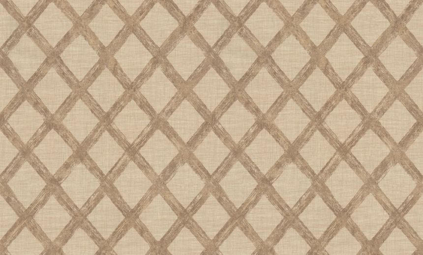 Wallpaper, brown, geometric, 74015, Armonia, Emiliana Parati