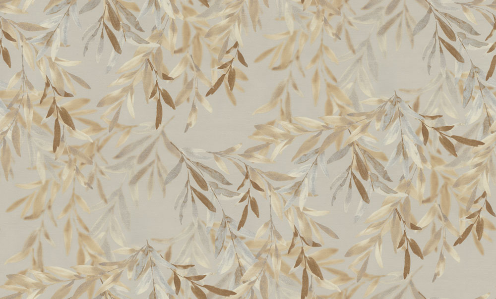 Wallpaper, grey-beige, leaves, 74034, Armonia, Emiliana Parati