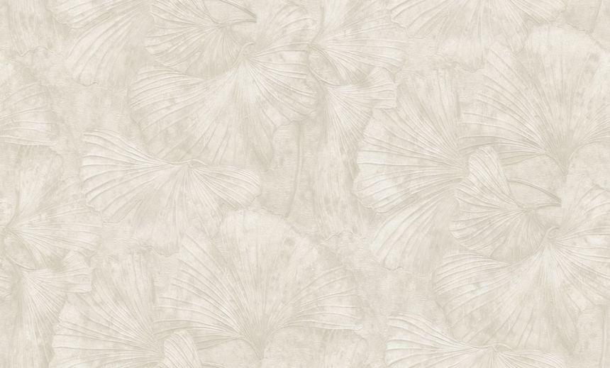 Wallpaper, brown, cream, leaves, BM31003, Blumarine, Emiliana Parati
