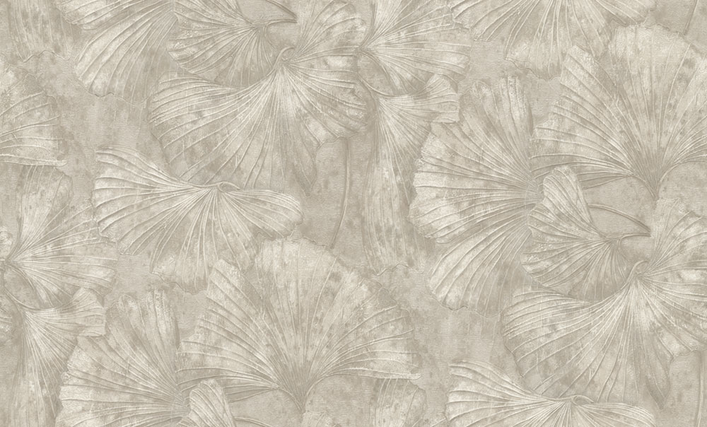Wallpaper, shades of grey, leaves, BM31006, Blumarine, Emiliana Parati