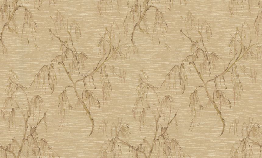 Wallpaper, light brown, blooming birch, BM31020, Blumarine, Emiliana Parati