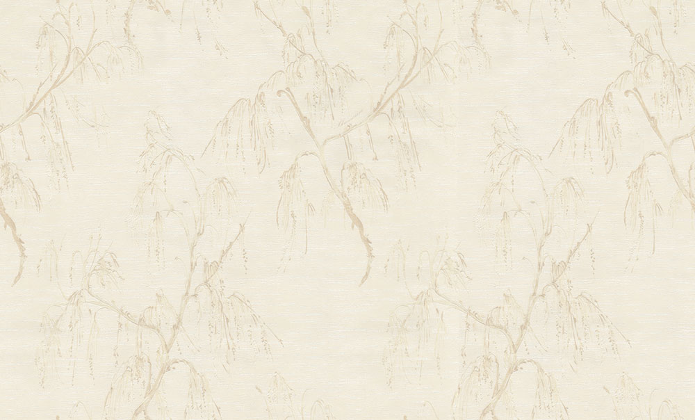 Wallpaper, light beige, cream, blooming birch, BM31022, Blumarine, Emiliana Parati