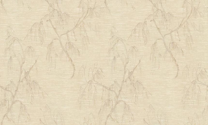 Wallpaper, light brown, beige, blooming birch, BM31023, Blumarine, Emiliana Parati