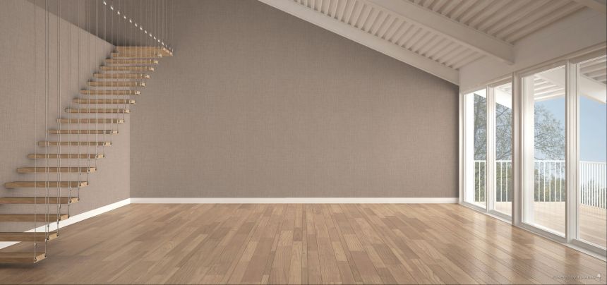 Wallpaper, Fabric Effect, Grey, Beige, IM28022, Imani, Decoprint
