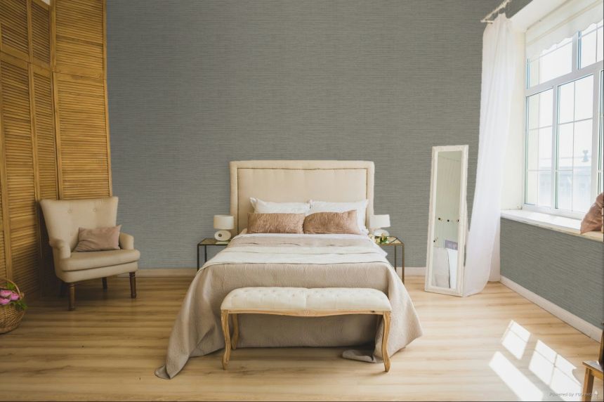 Wallpaper, Fabric Effect, Grey, Brown, IM28046, Imani, Decoprint