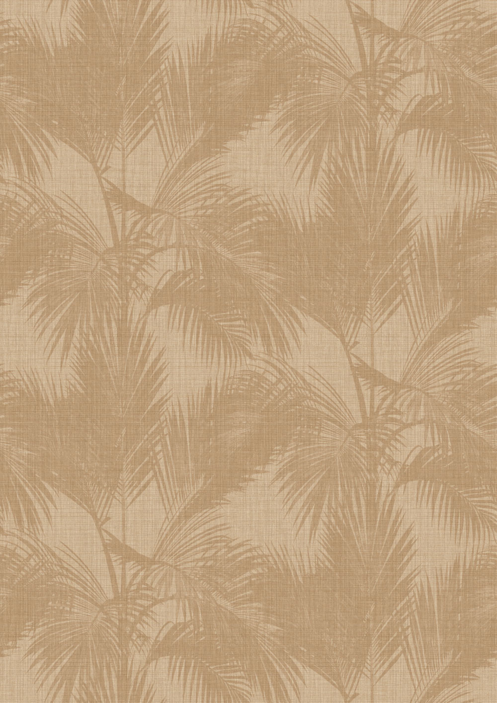 Mural Wallpaper, Palm Leaves, Brown, Beige, IMD28121, Imani, Decoprint