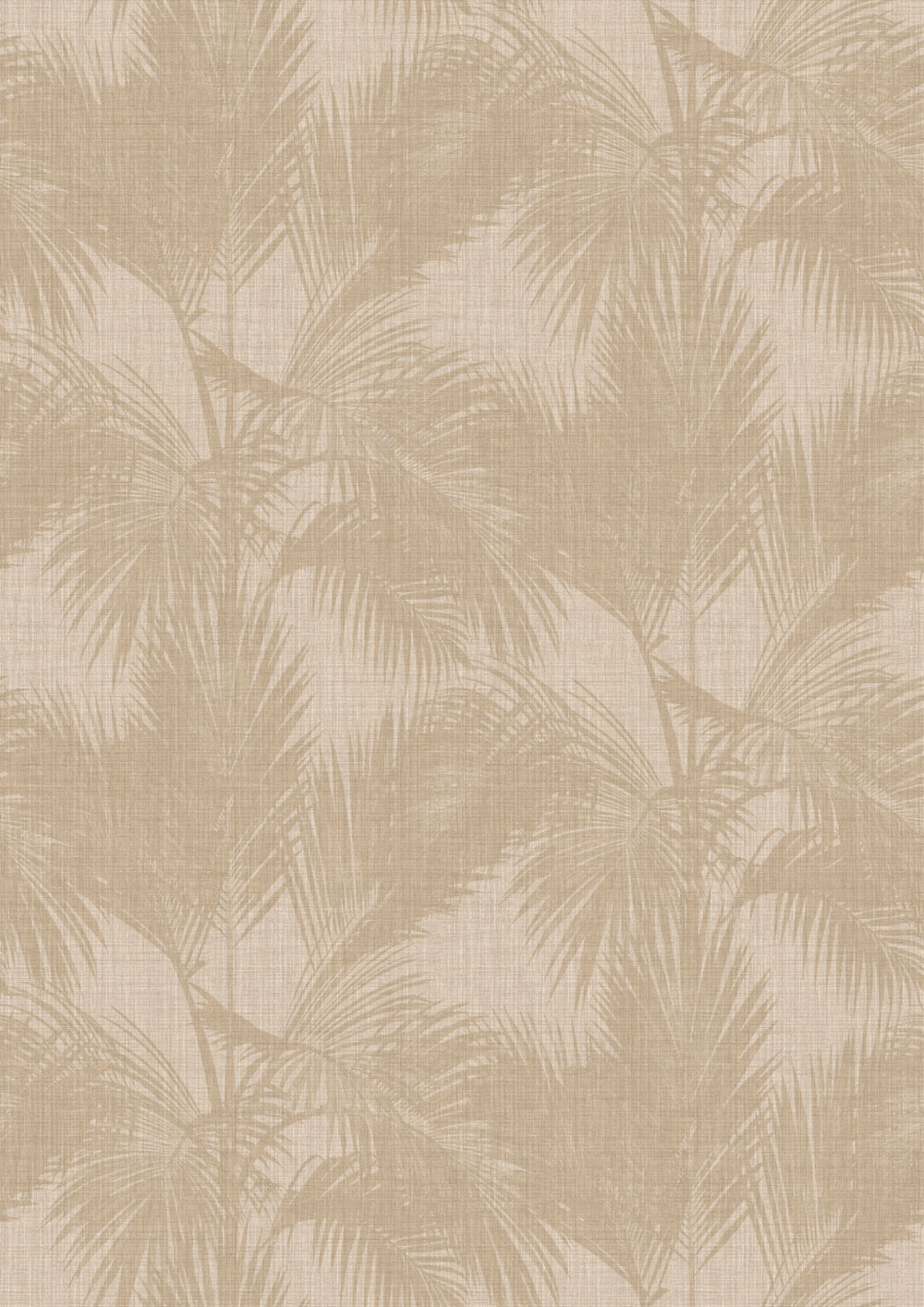 Mural Wallpaper, Palm Leaves, Beige, Brown, IMD28122, Imani, Decoprint