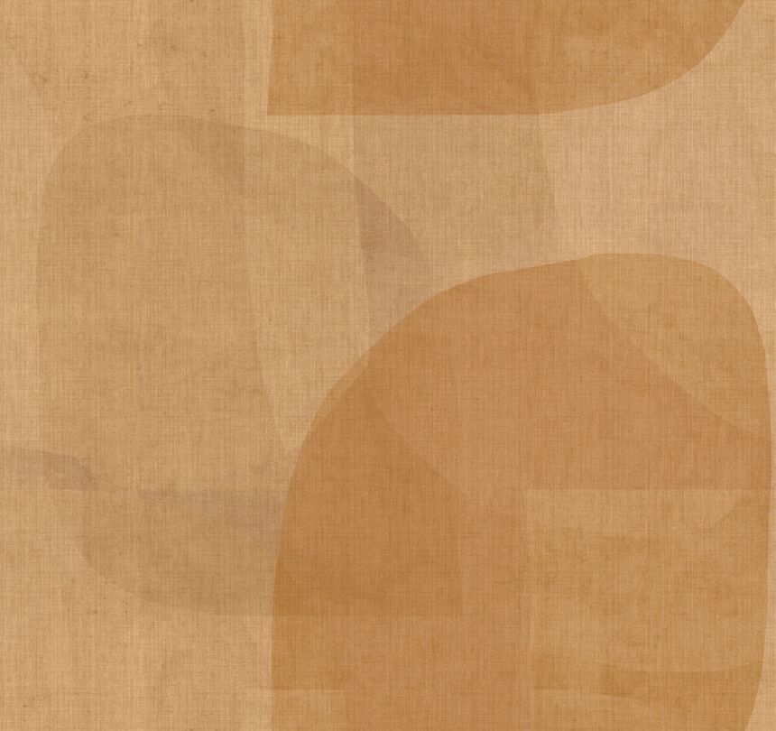 Geometric Mural Wallpaper, Yellow, Brown, IMD28133, Imani, Decoprint