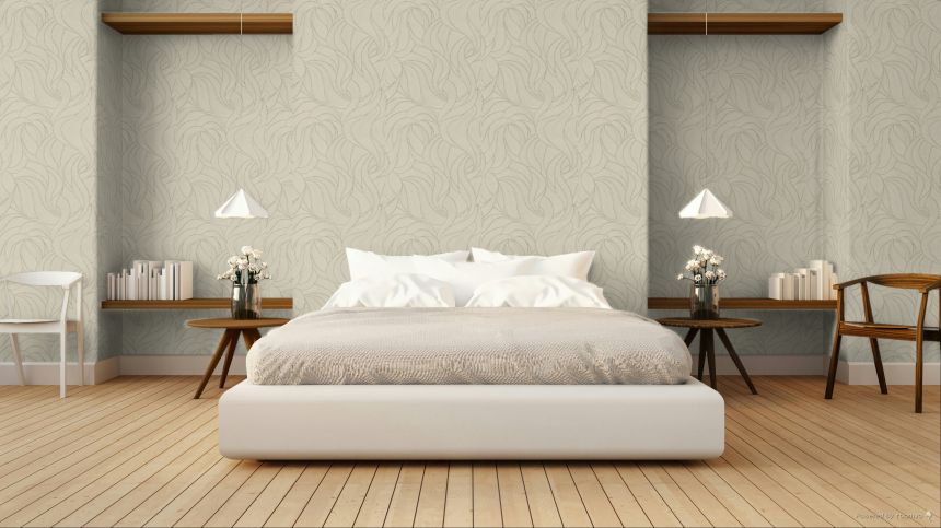 Wallpaper, Beige, Waves, TN29070, Terra Nova, Decoprint