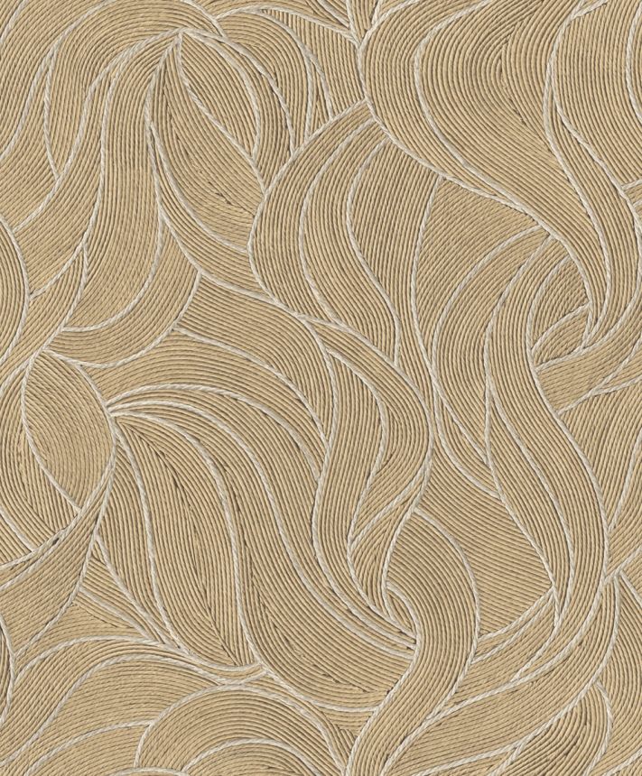 Wallpaper, Light Brown, Waves, TN29071, Terra Nova, Decoprint