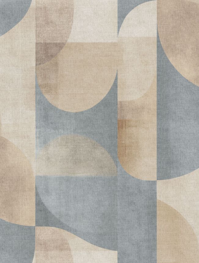 Mural Wallpaper, Blue, Beige, Patterns, TND29092, Terra Nova, Decoprint