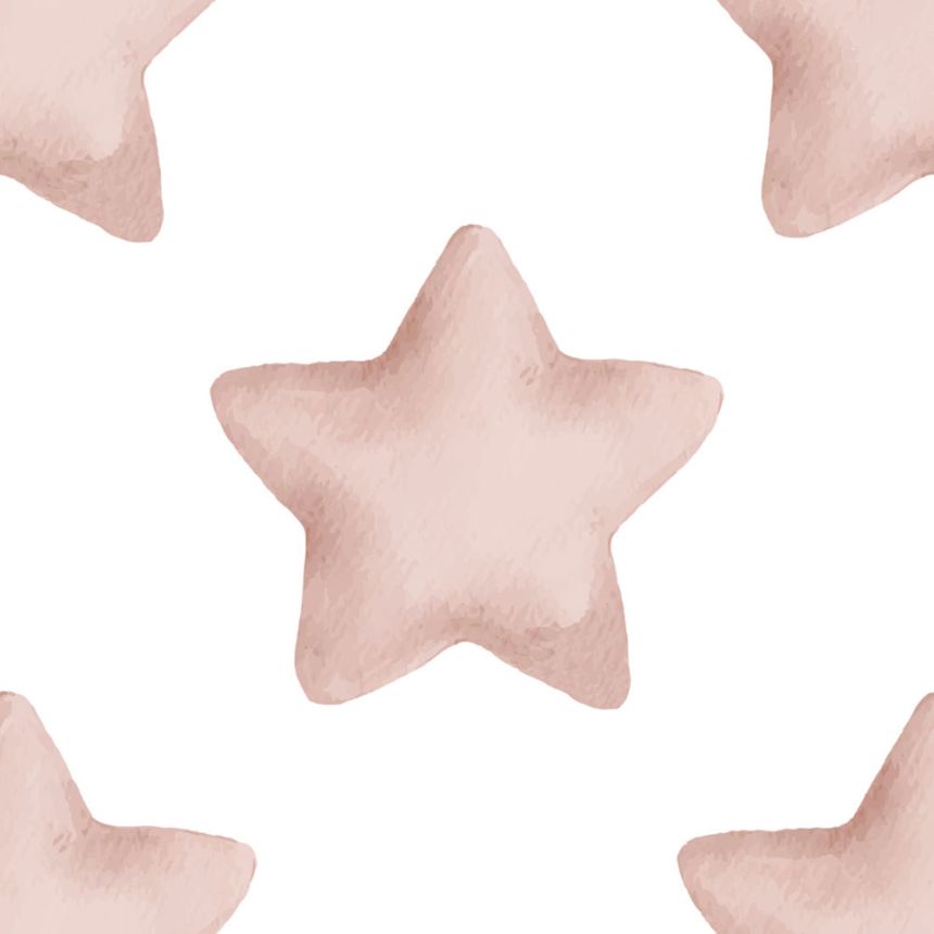 Wallpaper, pink, white, stars, 4407, Momi, Parato by Cristiana Masi