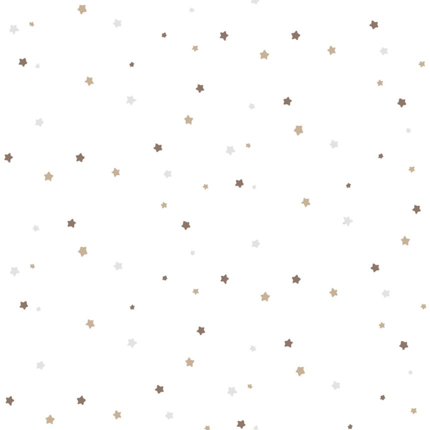 Wallpaper, brown, gold, stars, 4452, Momi, Parato by Cristiana Masi