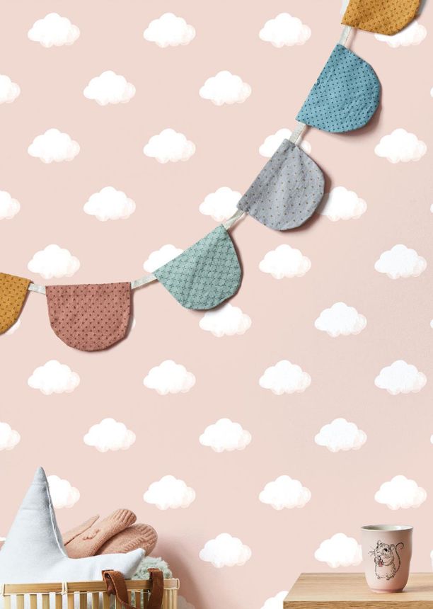 Wallpaper, pink, white, clouds, 4459, Momi, Parato by Cristiana Masi