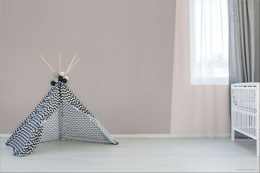 Wallpaper, pink-white, stripes, 4464, Momi, Parato by Cristiana Masi