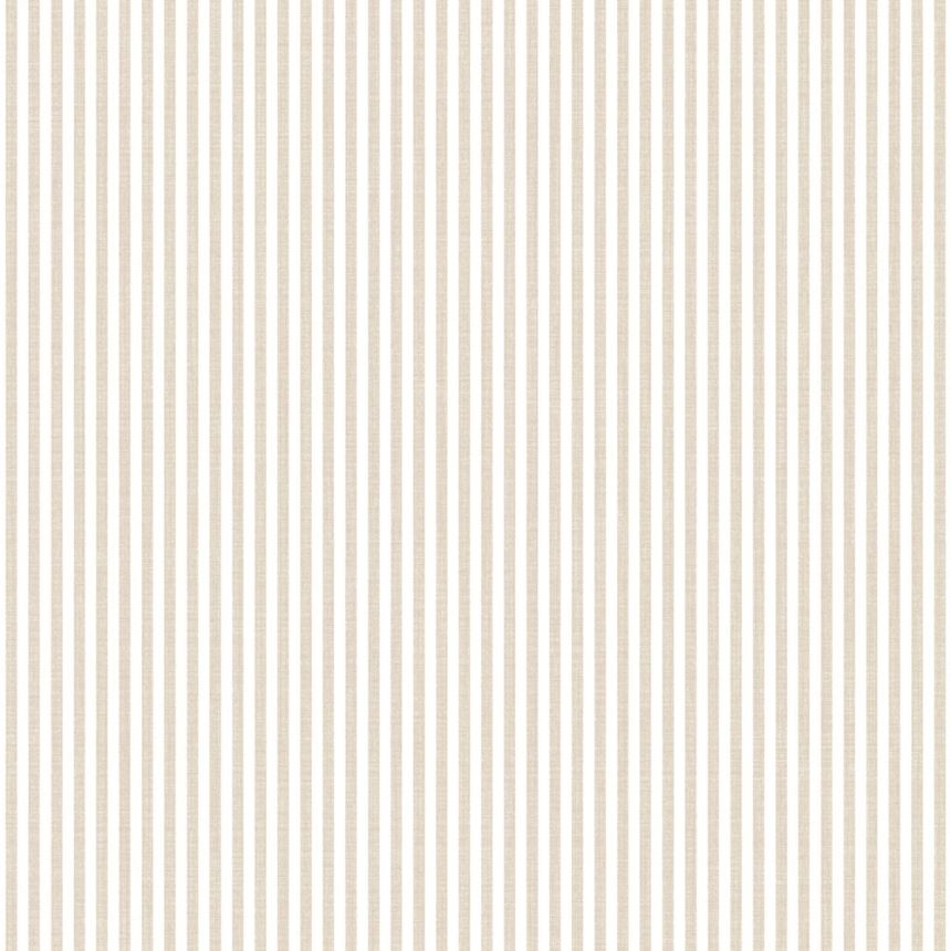 Wallpaper, beige-white, stripes, 4466, Momi, Parato by Cristiana Masi