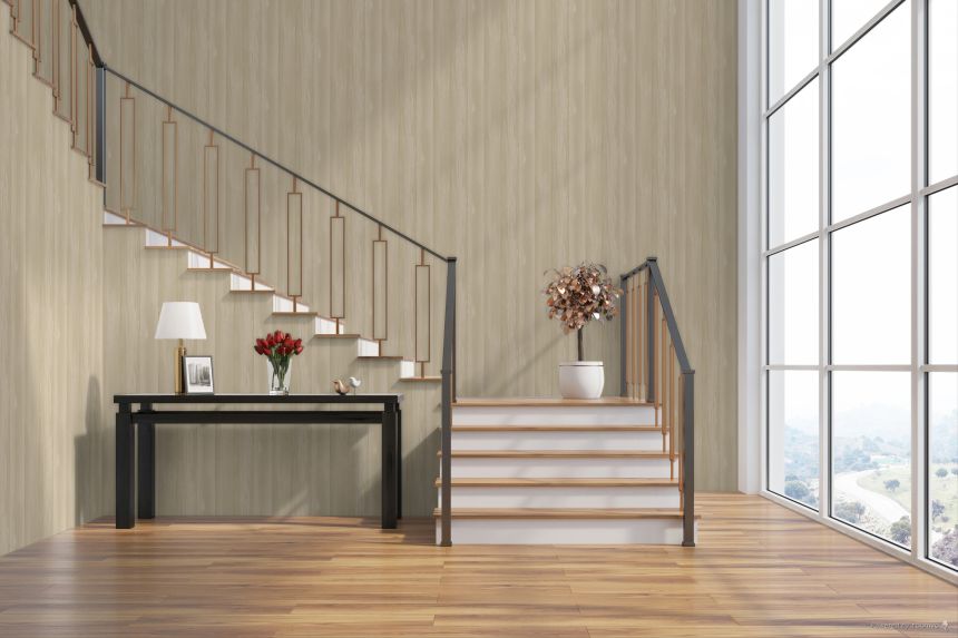 Wallpaper, beige, panel imitation, 4474, Momi, Parato by Cristiana Masi