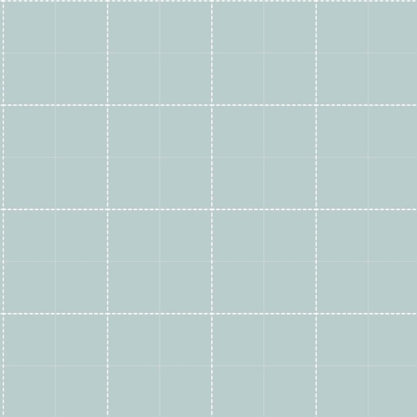 Wallpaper, light blue, white, check, 4482, Momi, Parato by Cristiana Masi